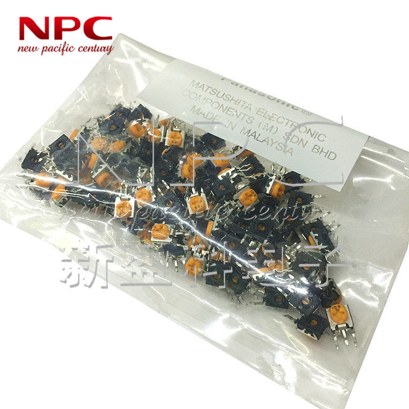 国产立式可调电阻 阻值200K EVND2AA03B25 丝印204 一包500只