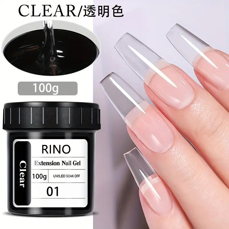 Large-Capacity Cross-Border Manicure Painless Nail Extension Gel Nude Gel Shaping Extension Reinforcement Construction Gel Five-In-One