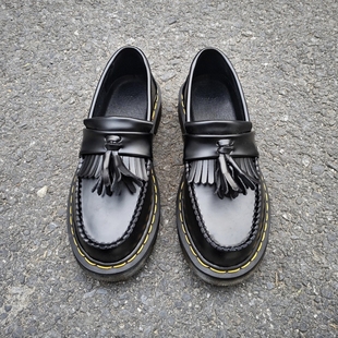 Cross-border tassel European and American style tassel loafers men's and women's couple's work martin shoes single-layer shoes casual small leather shoes JK shoes
