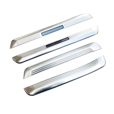 Sport/Corssover interior exterior | Other Car Modifications - crown-crossover-outer-threshold-strip-silver-4-piece-set