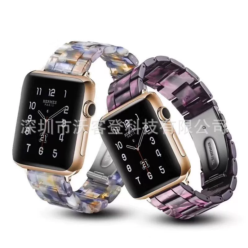 Подходит для Apple Watch8/SE/7/6/5/4321 стильный ремешок