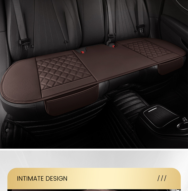 Car Seat Cushion, Breathable and Wear-Resistant Seat Cushion, Full Leather, Universal for All Seasons, Car Seat Cushion, Car Ventilated Seat Cushion