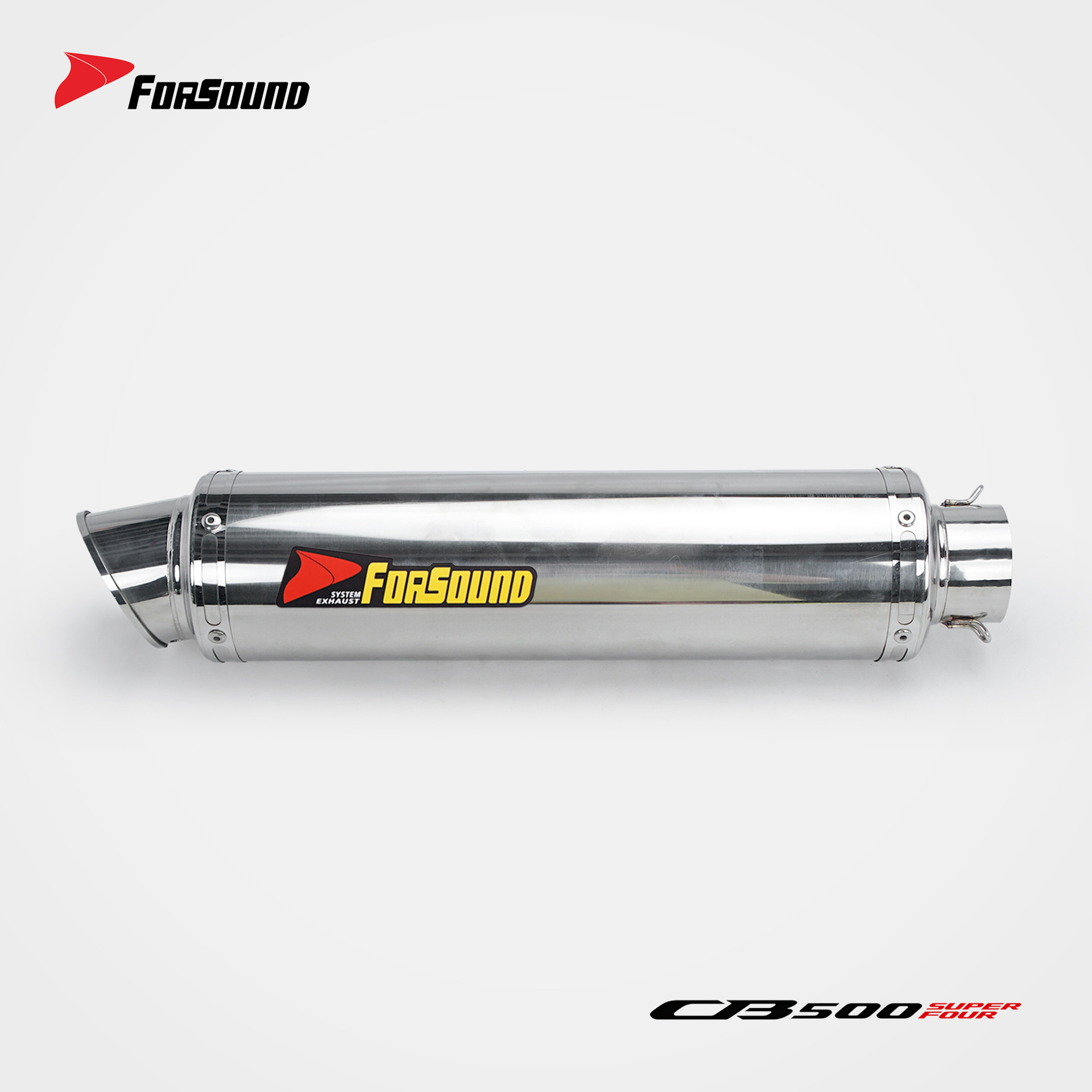 Suitable for HONDA CB500SF modified mid-tail section stainless steel motorcycle exhaust pipe