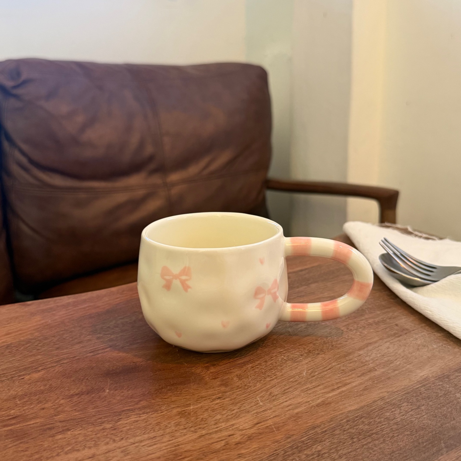 Navidad francesa retro pinza de mano pura pintada a mano taza de café de cerámica plato de alto valor plato de postre de té de la tarde