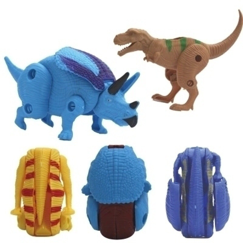 변형된 공룡알 - 혼합 색상