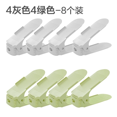 Double-layer shoe bracket simple home dormitory shoe storage space-saving shoe rack bracket partition board shoe cabinet