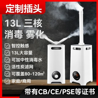 跨境加湿器大容量大雾量食物果蔬学校工业办公可消毒雾化器