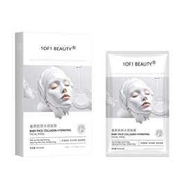 1OF1 BEAUTY童颜胶原水感面膜熬夜补水保湿提亮肤色滋养润肤批量