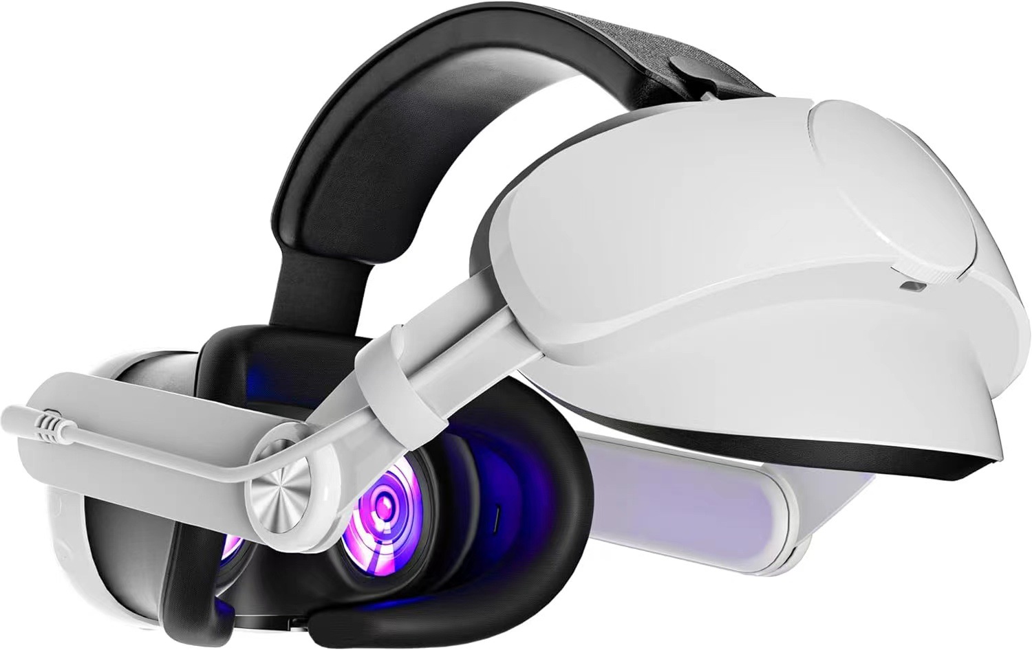 The new Oculus quest3 headset RGB adjustable headset 6000 mah VR headset accessory details Picture