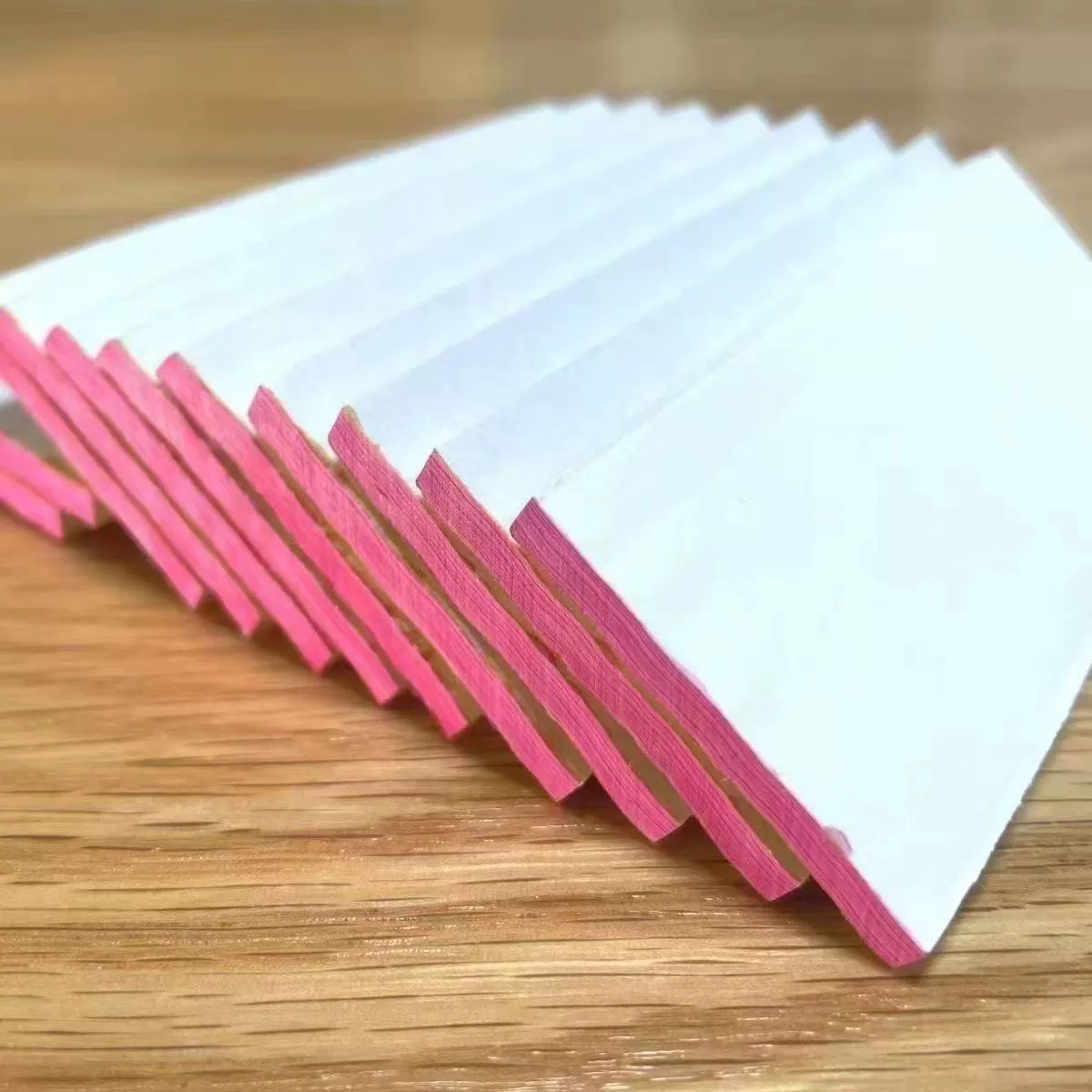 Новая ультратонкая белая бумажная книга из древесной массы, ручной работы, самодельная, устойчивая к разрывам, удобная для пожилых людей, без запаха, для отправки почтой.