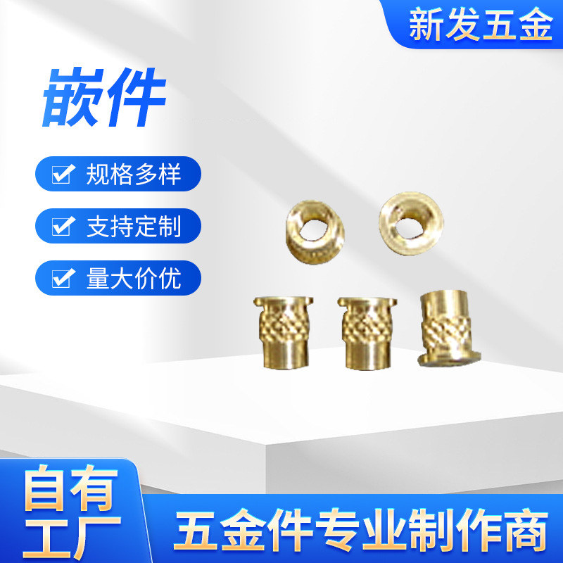 来图来样非标准件精密微型元器件小五金嵌件