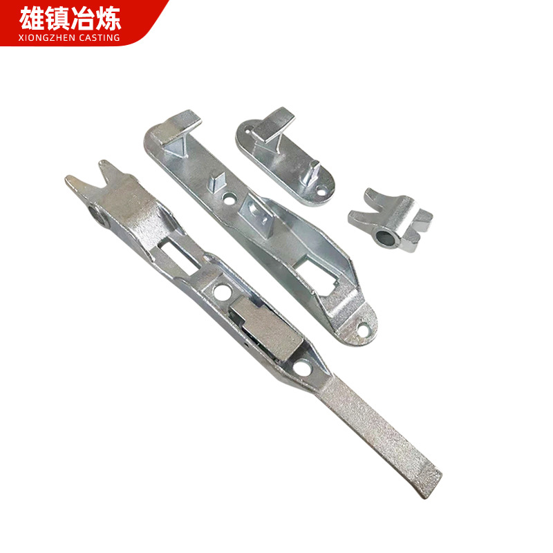 不锈钢铸造加工定制 脱蜡水玻璃精密铸钢 普碳钢集装箱门锁套铸件