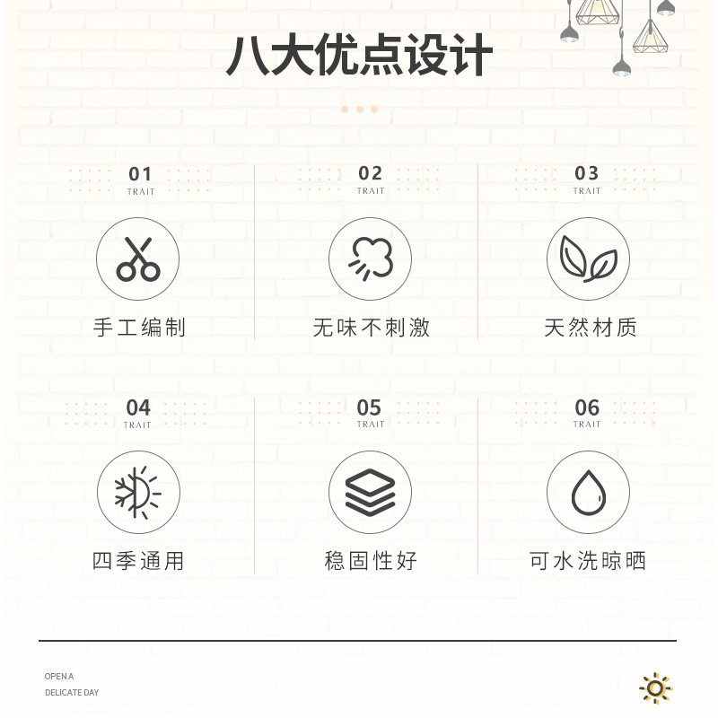 Entrega de una pieza otoño e invierno cálido transpirable gato nido ratán gato casa perrera cuatro estaciones universal semi-cerrado nido de mascotas