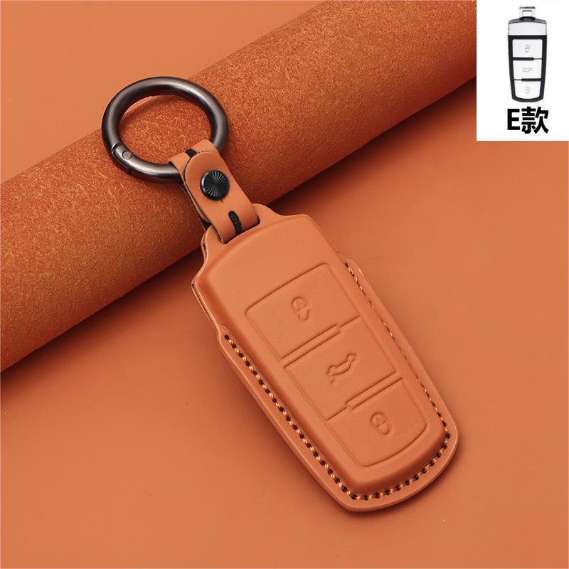 鍵カバーの頭の層の牛革の本革の速騰の宝はマイテンのゴルフの歌の道を探して車のパサートの朗逸を見ます。