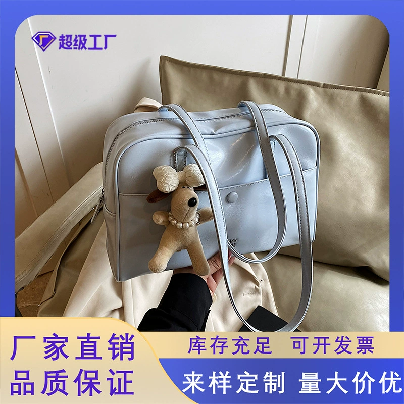 Сумка для подушек для нишевого дизайна весной 2025 года модная сумка на плечо модная текстура сумка