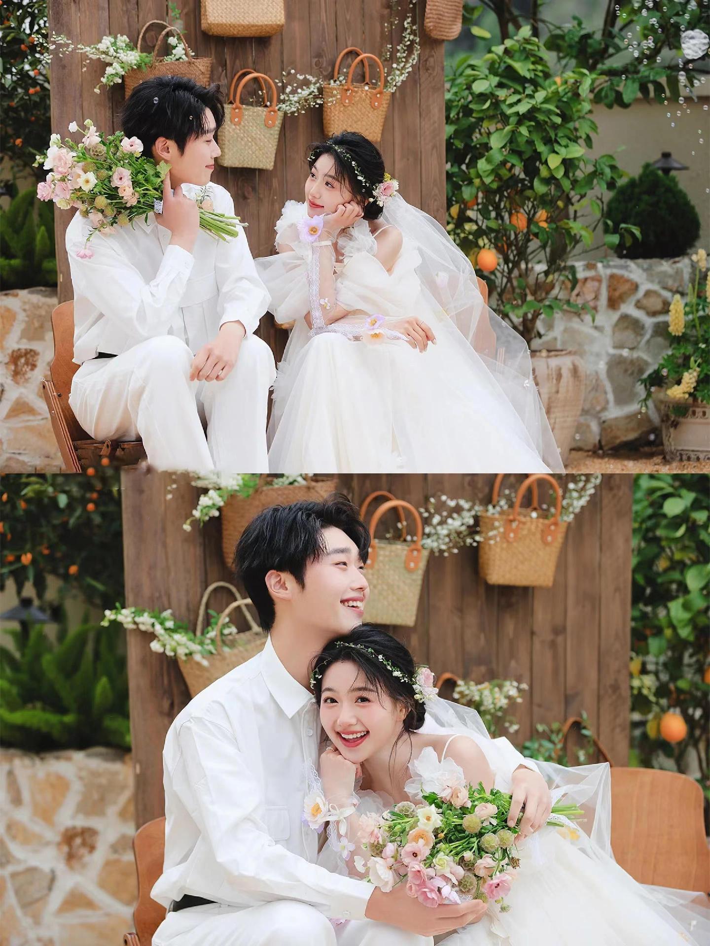 Fairy-style Niche Bridal Robe, Wedding Dress, Light Gauze For Reception, Studio Photography, Outdoor Travel Shoot Dress_ecoleips.com