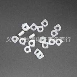 吸管硅胶配件造型吸管圆圈小固件饮水管固定卡扣通片工具弯曲吸管