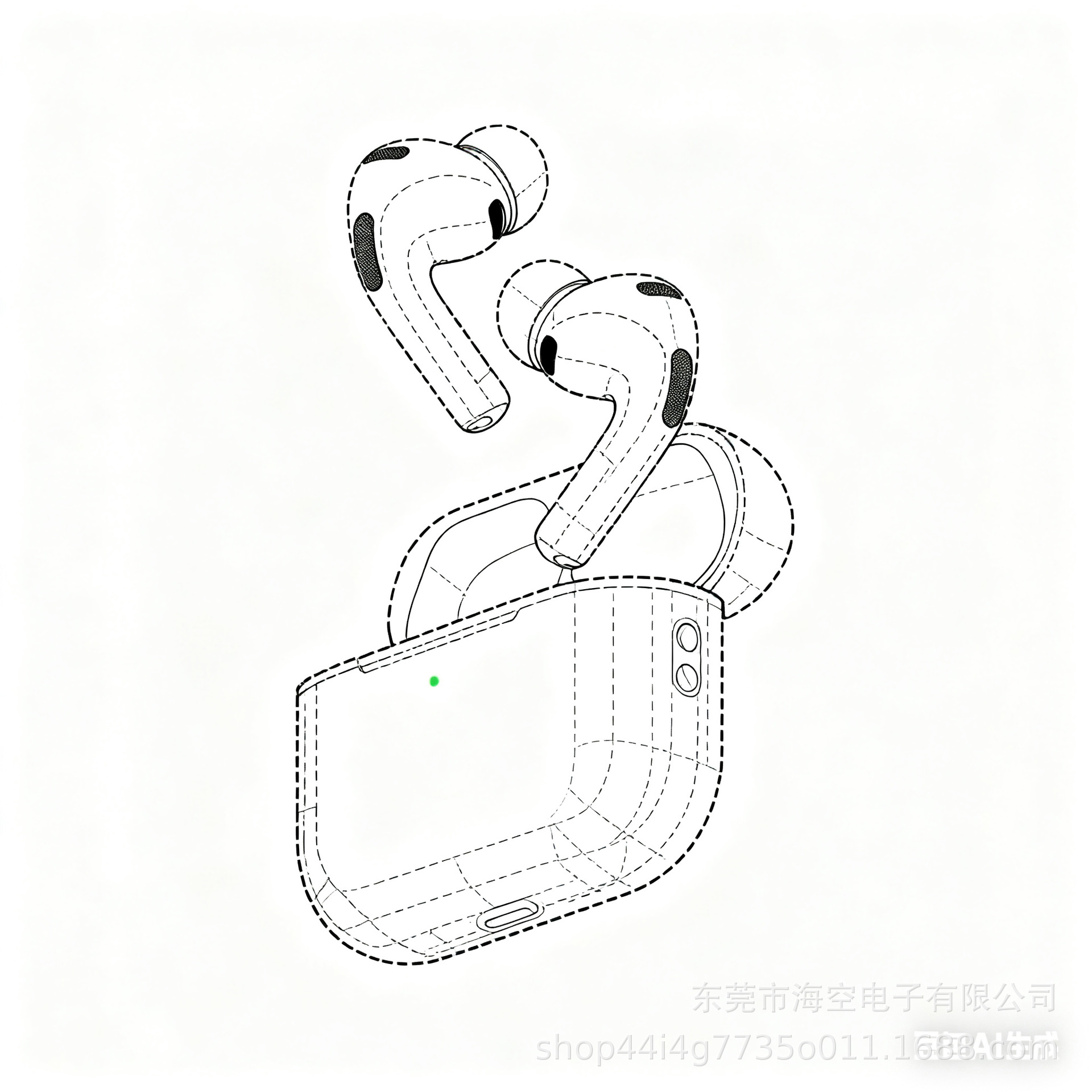 Huaqiang North reducción de ruido auriculares departamento de calidad precio excelente después de la venta menos