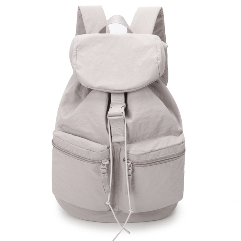 Casual Nylon Backpack Women's Travel Backpack Small Work Commuter Backpack School Bag Ins Niche