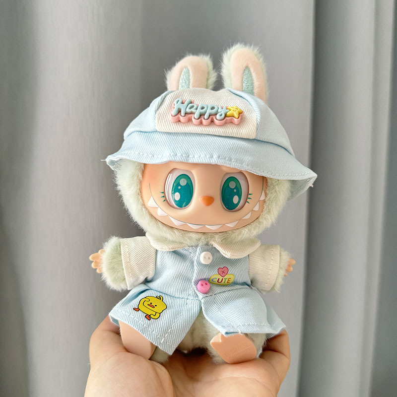 服のみ】第二世代ブラインドボックス ラブブ服 エポキシ樹脂製顔飾り ラブブ シットシットパーティーシリーズ ベビー服 可愛い|undefined