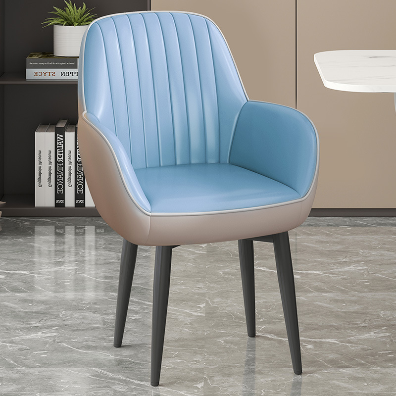 프론트 레이크 블루 [캣 스크래치 스킨] 올 블랙 카본 스틸 고정 피트