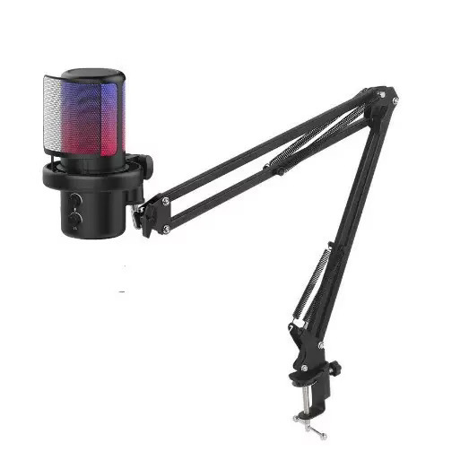 Rgb Cross-Border Exclusive Supply of New Bluetooth Microphones for Computer Live Streaming, Karaoke Recording, USB Wireless