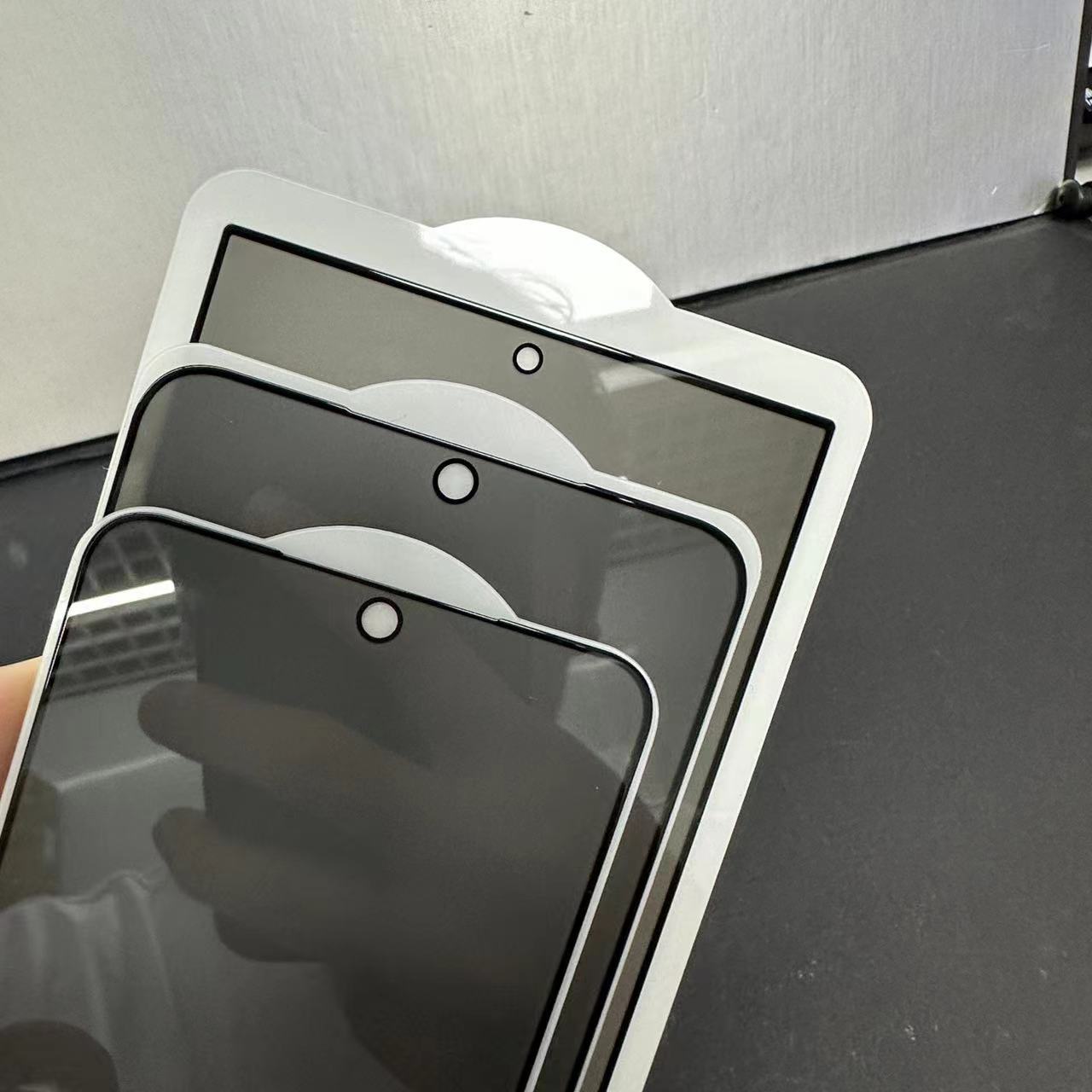 Aplicable SamsungS24ultra película protectora de pantalla completa Samsung s24plus película templada esmerilada S24 película a prueba de Pío