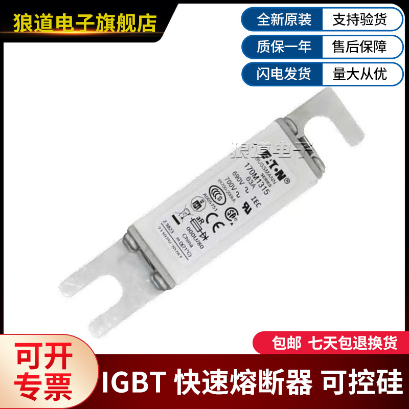 全新原装伊顿熔断器170M1315 170M1316 170M1317 170M1318