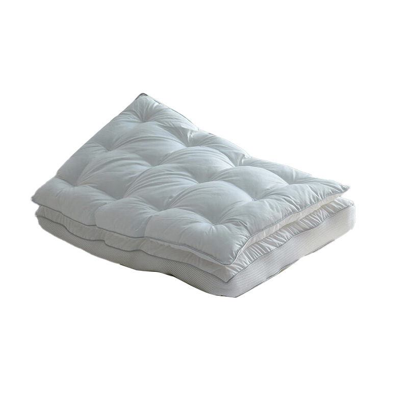 Almohada de fibra de hotel, almohada cervical, núcleo de almohada para dormir profundo, almohada para el cuello, un par de cabezas para dormir para adultos