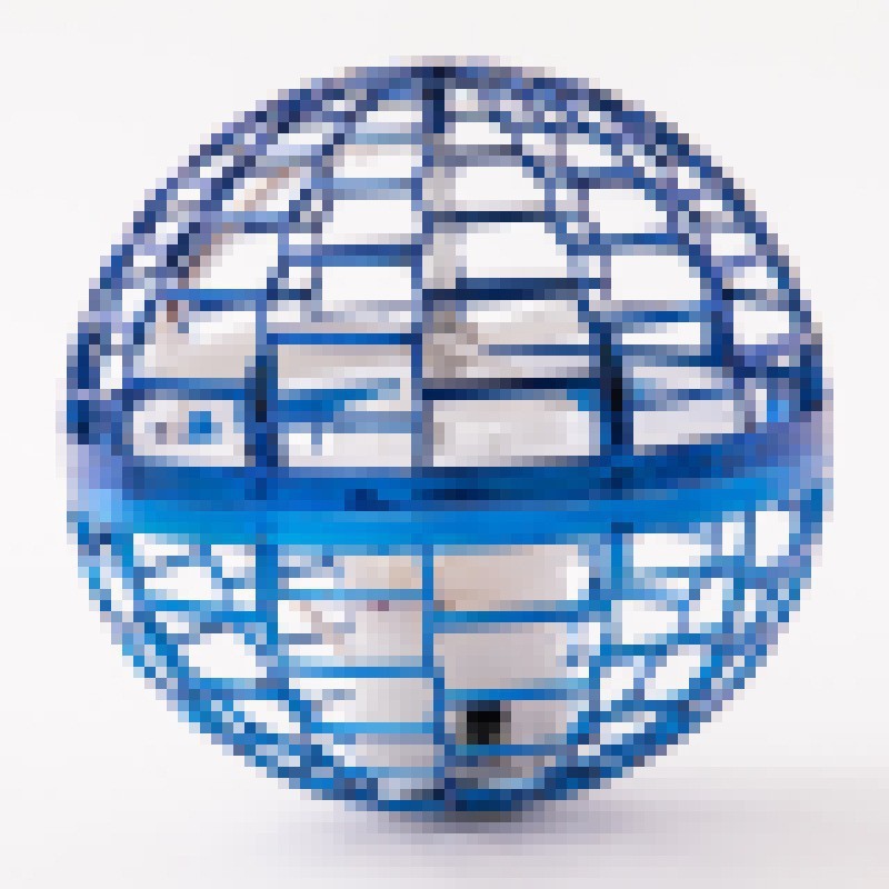 오리지널 스핀볼 블루●UV 도금 자이로스코프 모델(배터리 수명 7분 반)