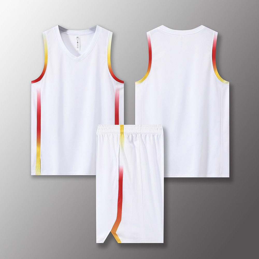 Lq357-white (flat hem quarter shorts)