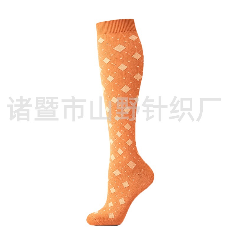 Calcetines Largos de Compresión Deportivos 200N de Nailon, Respirable y Absorción del Sudor, para Correr image 20