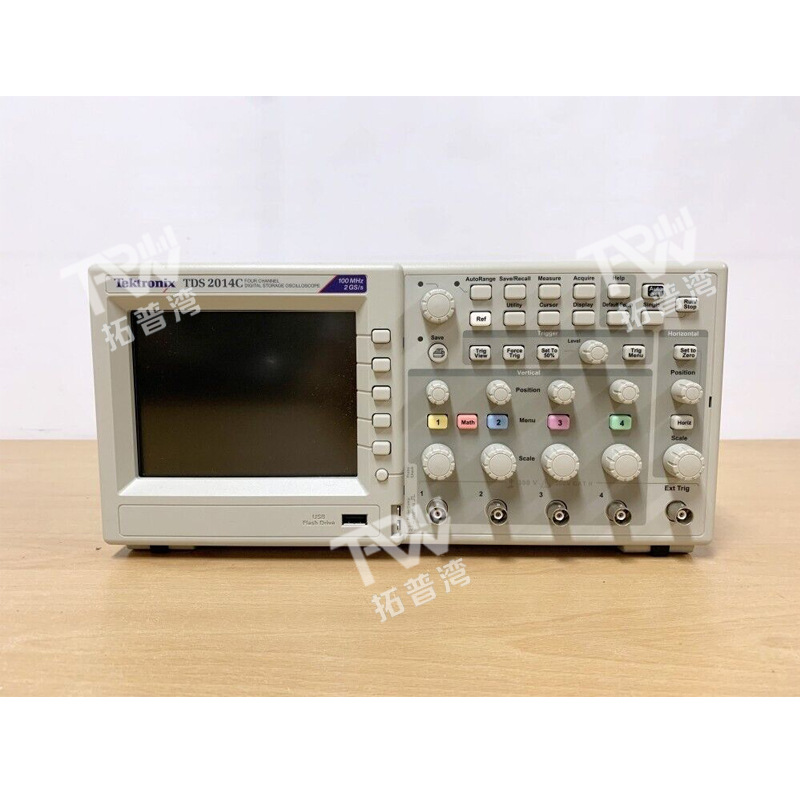 Tektronix 泰克 100MHz 四通道 TDS2014C 数字存储示波器