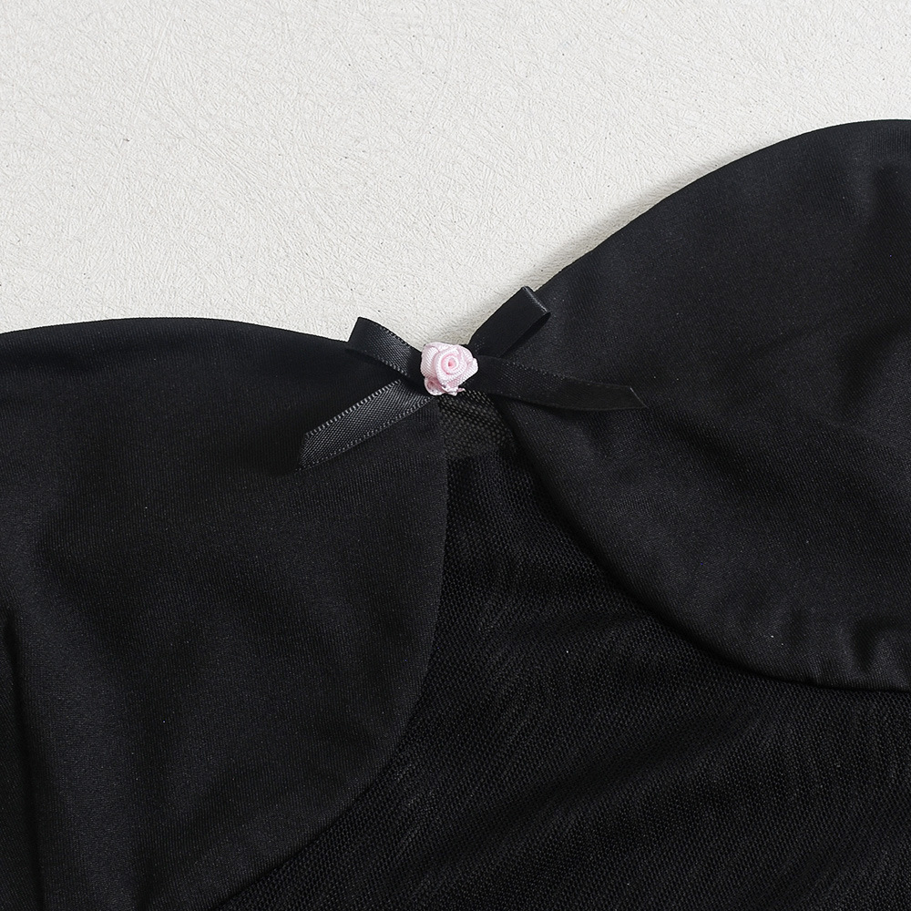Women Clothing Chest Wrapped Skirt Fashionable See through Sexy Patchwork Two Piece Sets Women 11 Women Clothing Chest Wrapped Skirt Fashionable See through Sexy Patchwork Two Piece Sets Women