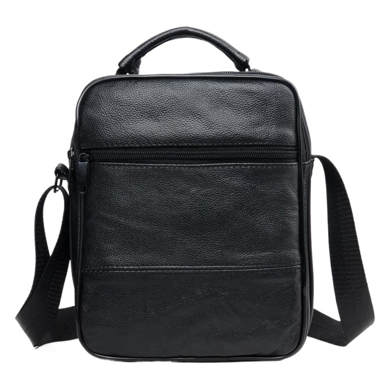 Comercio exterior nuevo bolso de hombro de los hombres de cuero genuino bolso de mensajero de los hombres maletín portátil de negocios casual mochila de cuero de vaca real