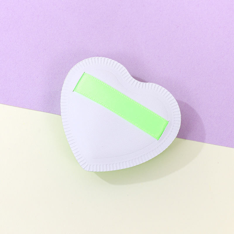 Customized triángulo polvo marshmallow fija esponja q bala suave no comer polvo herramienta de maquillaje impresión logo