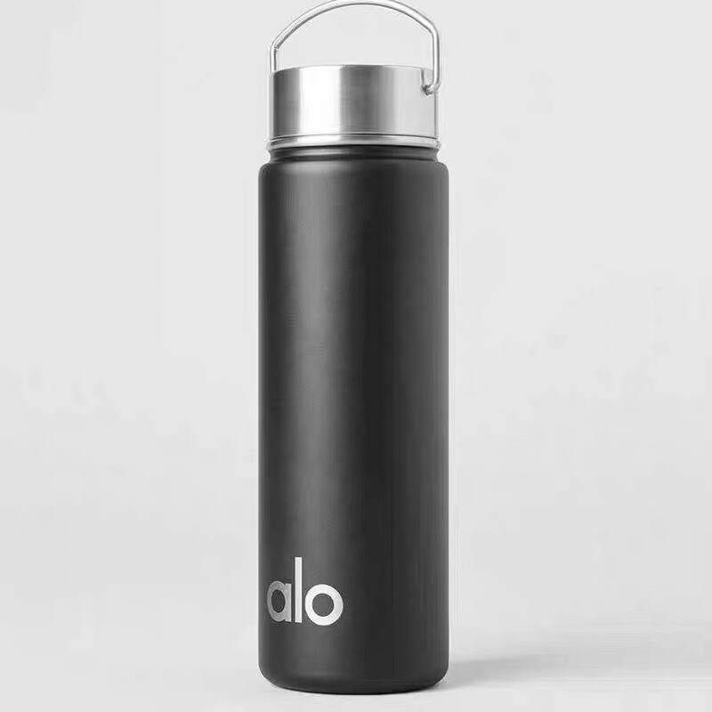 新款Alo WaterBottle316保温水瓶运动中保持水分旋盖手柄方便携带|undefined