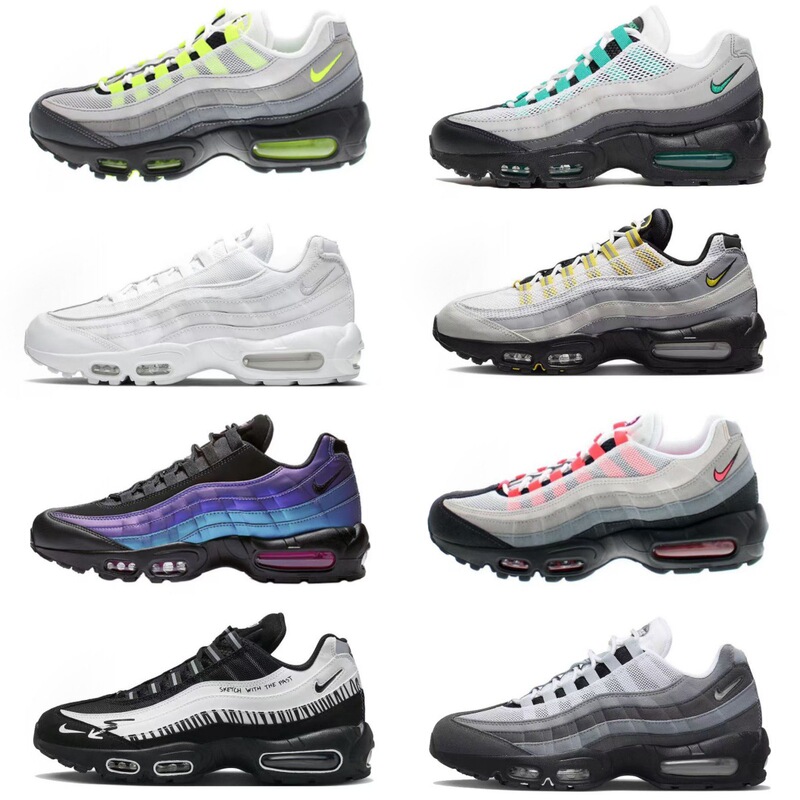 Cross-Border Max95 Og Running Shoes Airmax Plus Women's Sports Shoes Pure Original Low-Top Retro Shock-Absorbing Running Shoes Cross-Border Max95 Og Running Shoes Airmax Plus Women's Sports Shoes Pure Original Low-Top Retro Shock-Absorbing Running Shoes