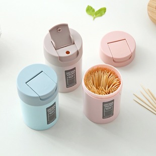 Toothpick Box Creative Toothpick Barrel Home Restaurant Hotel Living Room Durable Toothpick Bottle Toothpick Barrel Portable Toothpick Jar