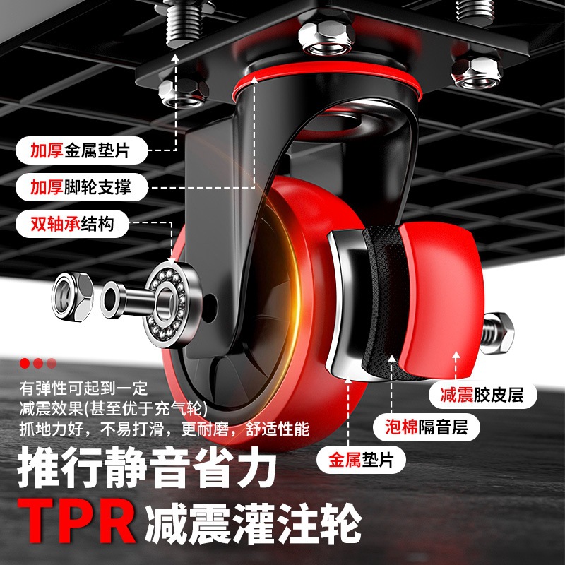 Carro eléctrico Delixi, carro plegable portátil, almacén logístico, remolque de carga, camión de plataforma