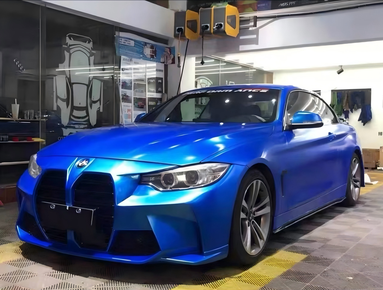 Suitable for Bmw 4 Series F32F33 Modified M4 Large Front Bumper Assembly and Large Body Kit