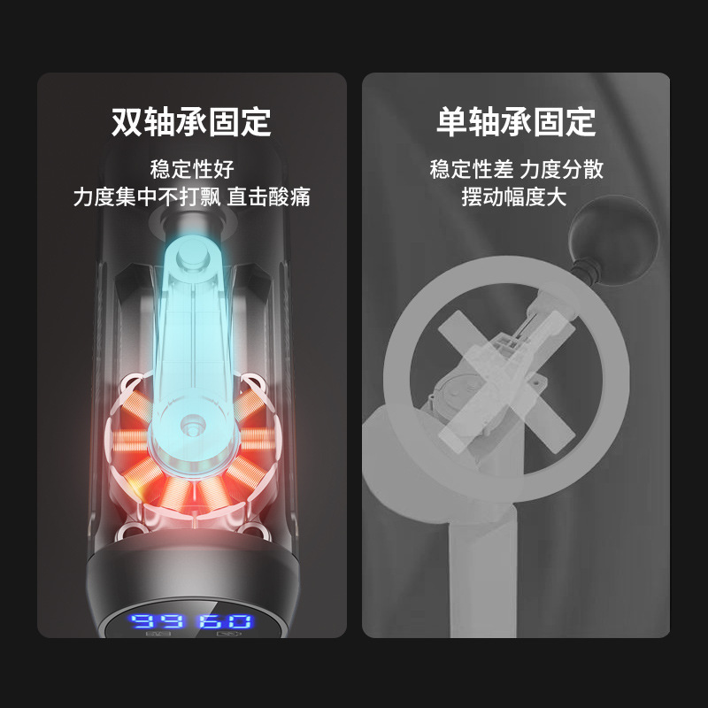 康佳A6筋膜銃電気筋肉リラックスマッサージ器フィットネス専門級家庭用8頭多段階インバーターネック膜|undefined
