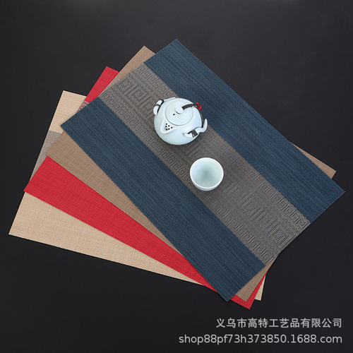 Table mat, high-end dining table mat, Western-style heat-insulating table mat, dining table mat, bowl mat, cup mat, steak mat, table flag, tea setting