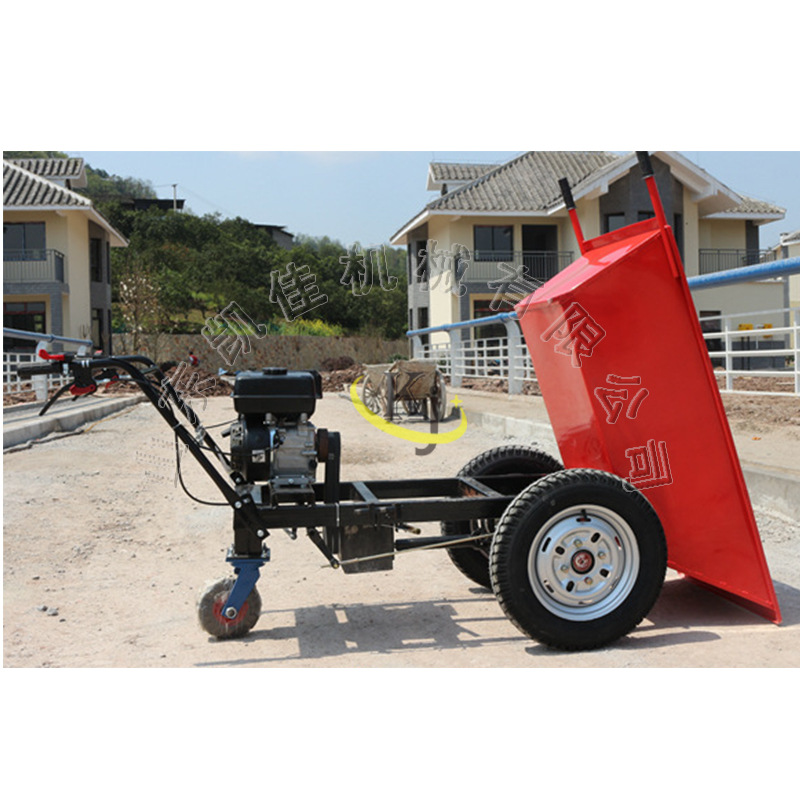 灰斗车乡村修便道 工地基建  农村修房子 养殖场 果园用转运车