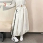 三叶草运动跨境条纹半身裙
