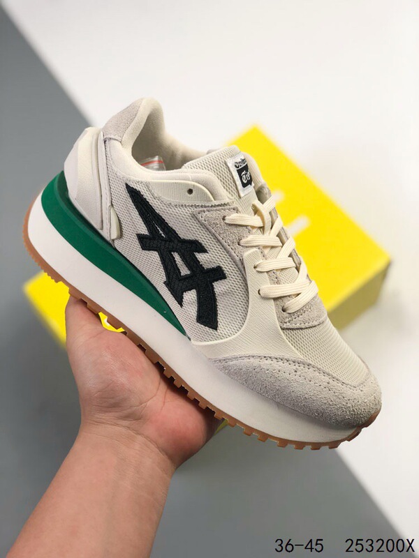 Arthur Onitsuka Moage Co Breathable Mesh Thick-Soled Height-Increasing Casual Sports Running Shoes for Men and Women