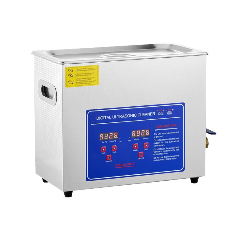 Fabricante transfronterizo de máquinas de limpieza ultrasónica industriales pequeñas para laboratorios, odontología, ferretería, eliminación de aceite y óxido, y limpieza de joyas.