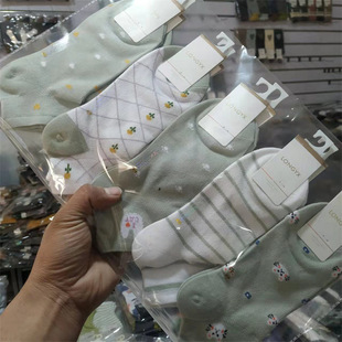 Spring and Summer New Japanese and Korean Women's Low-waist Mesh Boat Socks Small Fresh Sports Preppy Style Women's Boat Cotton Socks Ready Stock Batch