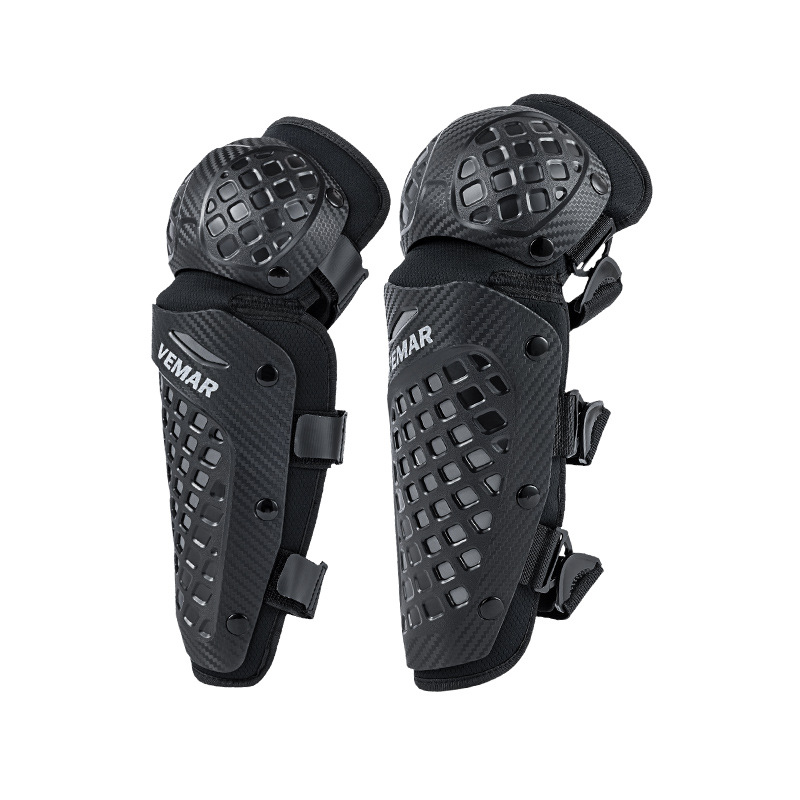 Motorcycle Leg Protectors Summer Knee And Elbow Pads For Men And Women Riding Protective Gear Breathable Mesh Anti-Fall And Impact Protection_voghion.com