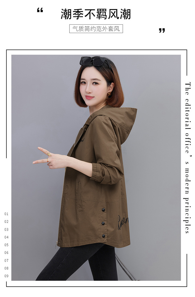 E3225 1680K ÁO KHOÁC NỮ TEMTDEI MŨ LIỀN MÙA XUÂN THU ĐÔNG THỜI TRANG NỮ G05 SẢN PHẨM MỚI